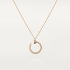 ¡®Dream¡¯JUSTE NECKLACE PINK GOLD DIAMONDS