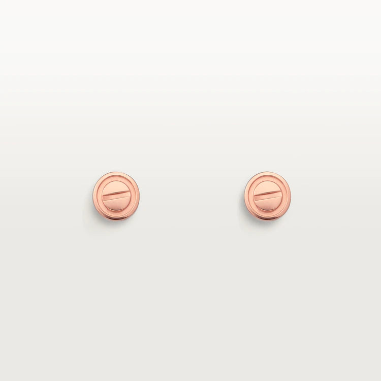 ¡®Dream¡¯LOVE EARRINGS PINK GOLD 10MM