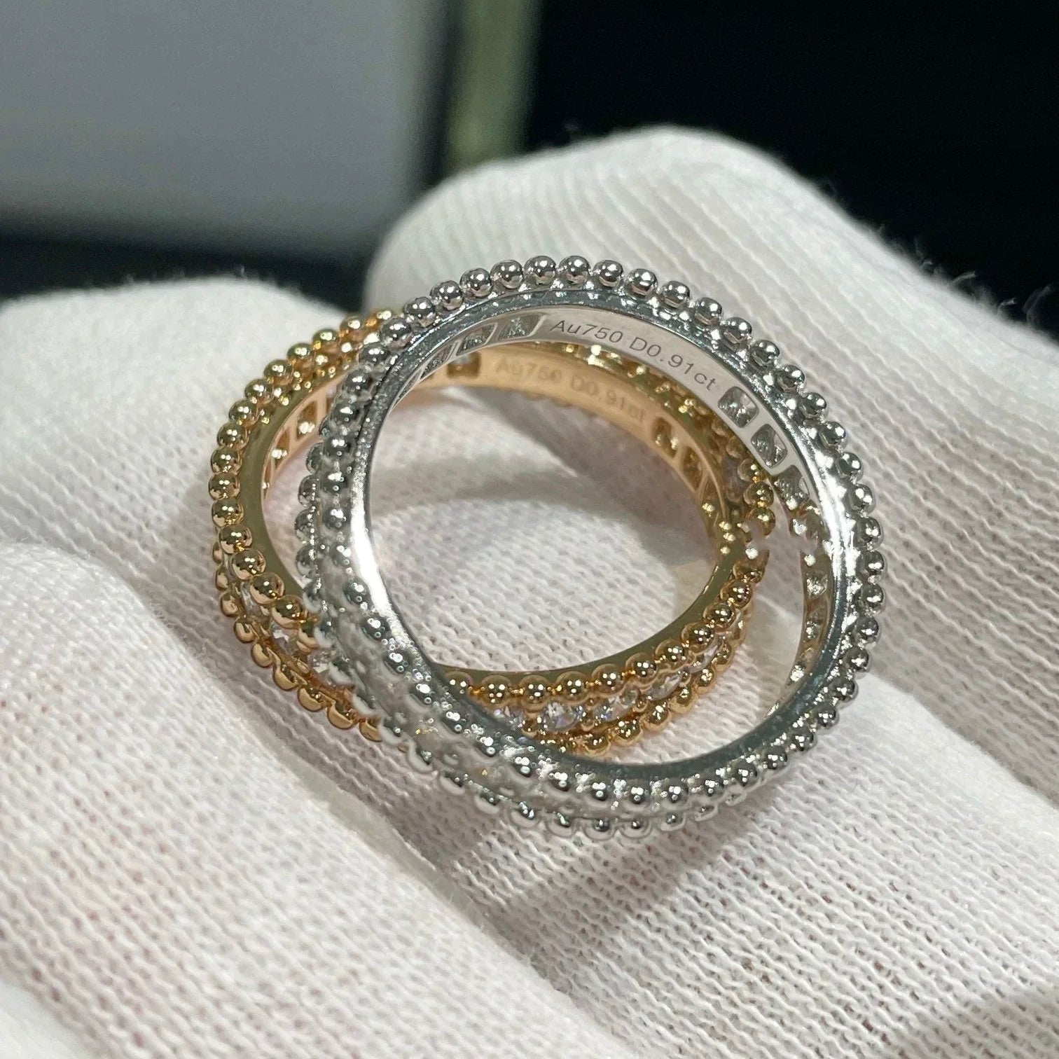 ®Dream®PERLEE DIAMANT ROSÉGOLD RING