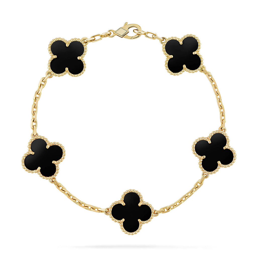 [Dream]NEUE CLOVER 5 MOTIF ONYXS ARMBAND KOLLEKTION