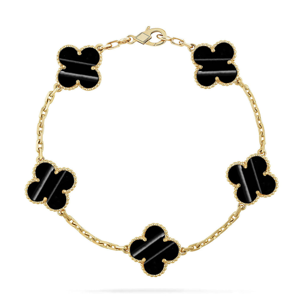 [Dream]New  CLOVER 5 MOTIF PULSAR STONE BRACELET COLLECTION