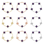 [Dream]Neue CLOVER 5 MOTIF COLOR GEMSTONES ARMBAND KOLLEKTION