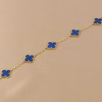 [Traum]Neue Kollektion CLOVER 5 MOTIF BLUE AGATE ARMBÄNDER