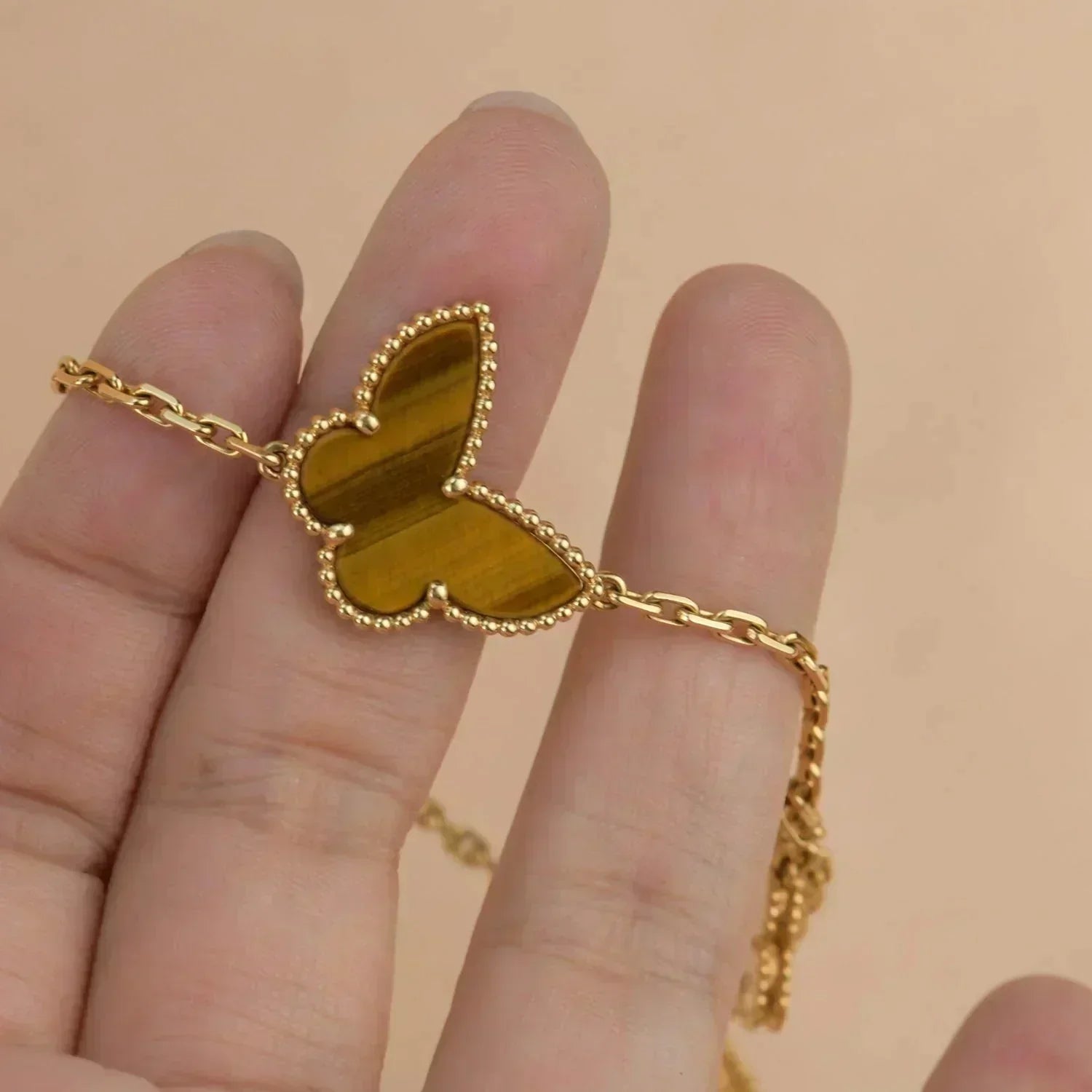 ¡®Dream¡¯LUCKY SPRING 5 MOTIF GOLD BRACELET