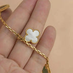 ¡®Dream¡¯LUCKY SPRING 5 MOTIF GOLD BRACELET