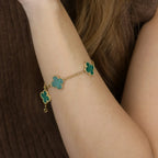 [Traum]Neue MALACHIT-ARMBAND-KOLLEKTION MIT KLEEBÜTT-MOTIV