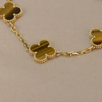 [Dream]Neue CLOVER 5 MOTIFS TIGER EYE ARMBAND-KOLLEKTION