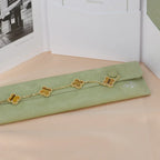 [Dream]Neue CLOVER 5 MOTIFS TIGER EYE ARMBAND-KOLLEKTION