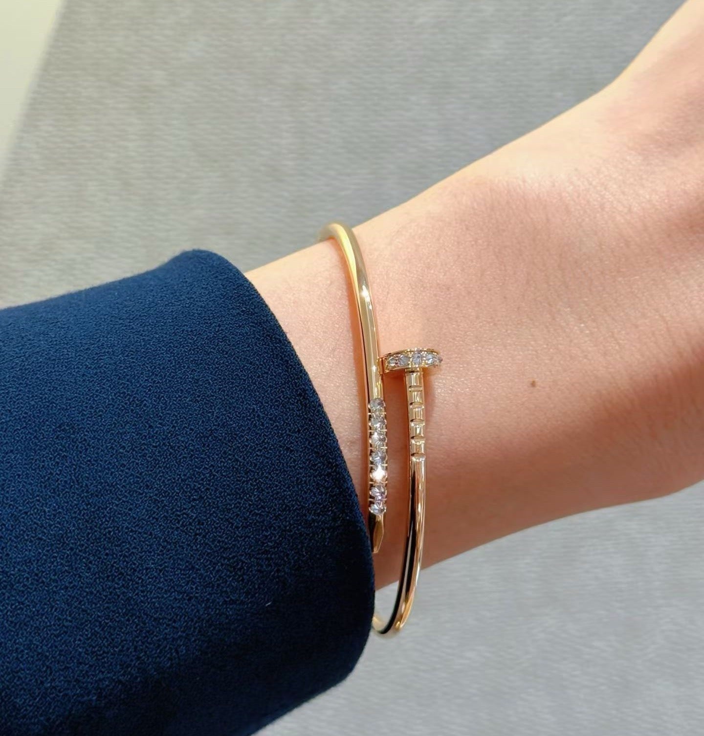[Dream JURI]JUSTE BRACELET 2.5MM DIAMONDS NEW