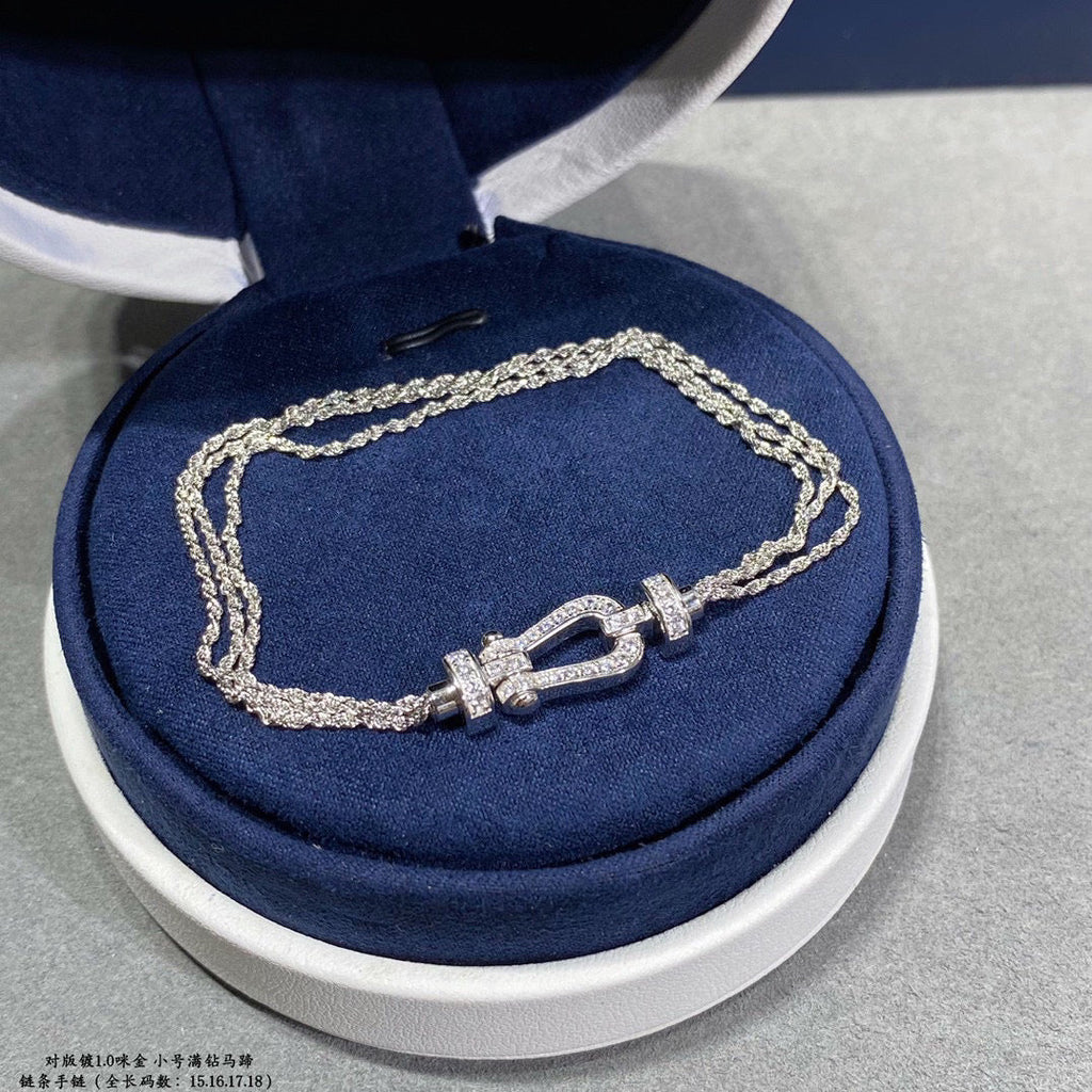 ¡®Dream¡¯FORCE KLEINE HUFEISEN DIAMANTKETTENARMBAND