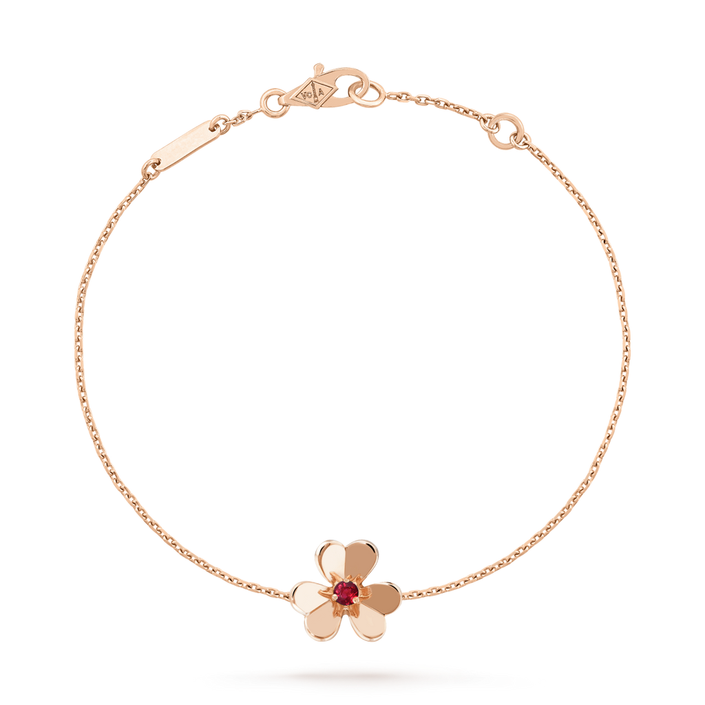 „Dream“ FRIVOLE GOLD FLOWER ROSA MALACHIT ARMBAND