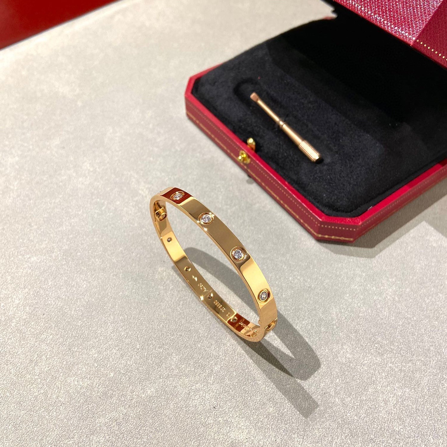 ¡®Dream¡¯LOVE BRACELET 6.1MM 10 DIAMONDS