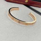 ¡®Dream¡¯LOVE BRACELET 6.1MM 1 DIAMOND OPEN CUFF