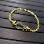 „Dream“FORCE HUFEISEN DIAMANT TENNISARMREIF