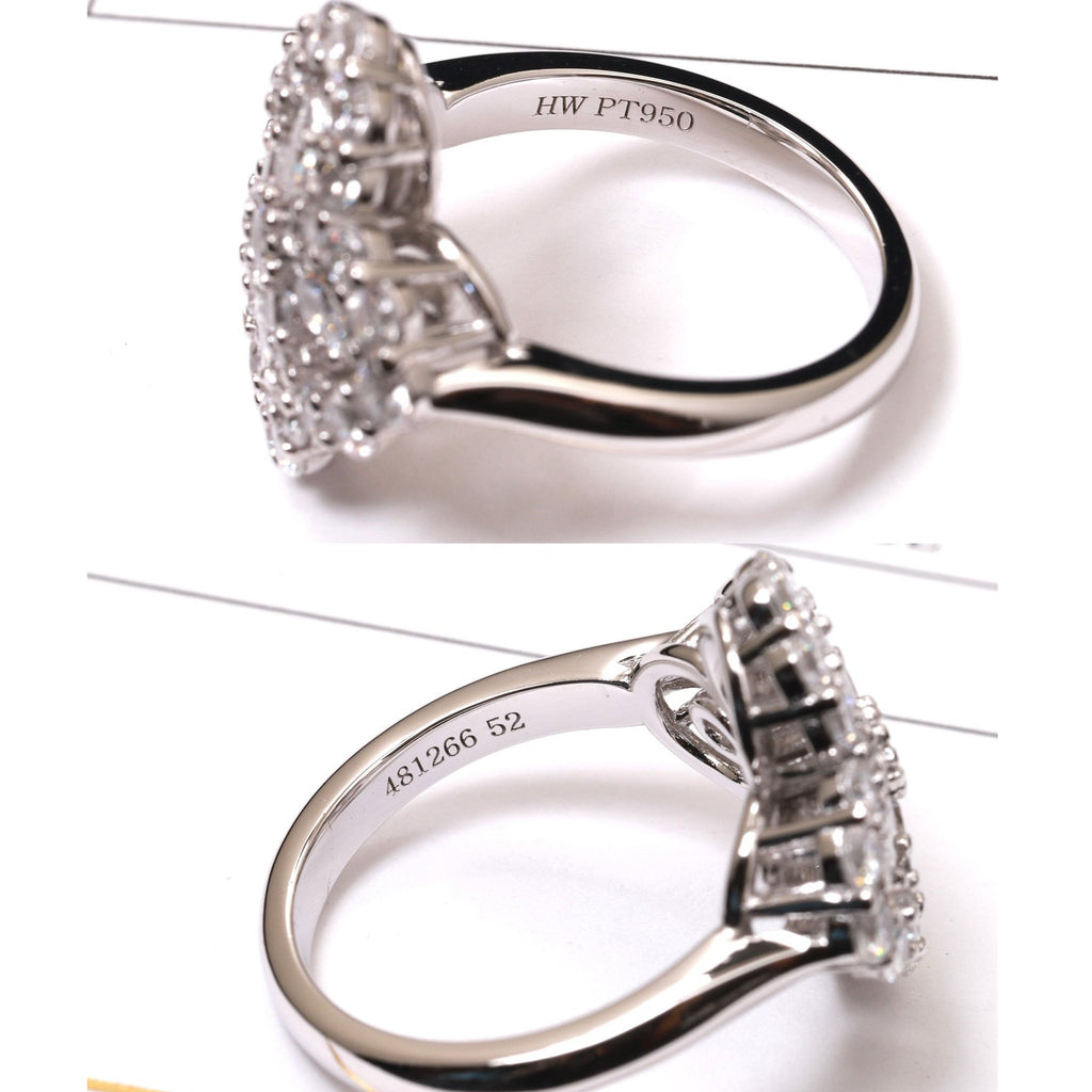 „Dream“-LOOP-RING VOLLSTÄNDIGES MOTIV DIAMANT 16MM SILBER