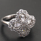 „Dream“-LOOP-RING VOLLSTÄNDIGES MOTIV DIAMANT 16MM SILBER