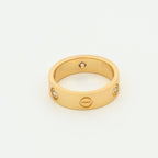 „Dream“ LIEBESRING 5,5 MM 3 DIAMANTEN ROSÉGOLD