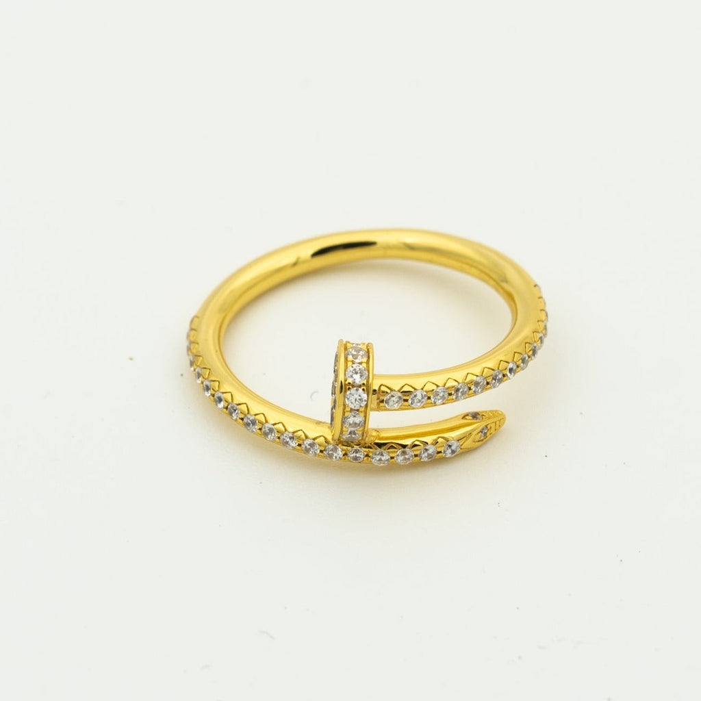„Dream“-JUSTE RING 1,8MM GOLD DIAMANTEN