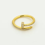 „Dream“-JUSTE RING 1,8MM GOLD DIAMANTEN