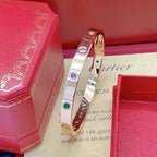 [Dream JURI]2026 RAINBOW LOVE BRACELET 6.1MM  10 DIAMONDS