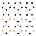 [Dream]Neue CLOVER 5 MOTIV LILA STREIFEN ARMBAND KOLLEKTION