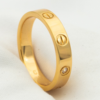 ®Dream®LOVE RING 4MM 1 DIAMANT ROSÉGOLD
