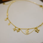 ¡®Dream¡¯BLOOMING SUPPLE NECKLACE BRASS