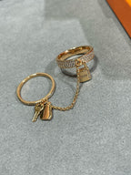 ¡®Dream¡¯HM KELLY CLOCHETTE DOPPELRING IN MIT DIAMANTEN