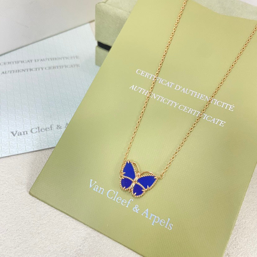 [Dream JURI] 2026 NEW LUCKY BUTTERFLY 1 MOTIFS NECKLACE
