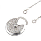 ¡®Dream¡¯AMULETTE SILVER FULL DIAMOND NECKLACE