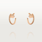 ¡®Dream¡¯JUSTE EARRINGS 12.75MM PINK GOLD DIAMOND