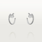 ¡®Dream¡¯JUSTE EARRINGS 12.75MM SILVER DIAMOND