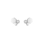 ¡®Dream¡¯BEE LOVE SILVER DIAMOND EARRINGS