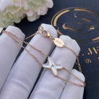 ¡®Dream¡¯JEUX BRACELET WHITE MOP PINK GOLD 1 DIAMOND