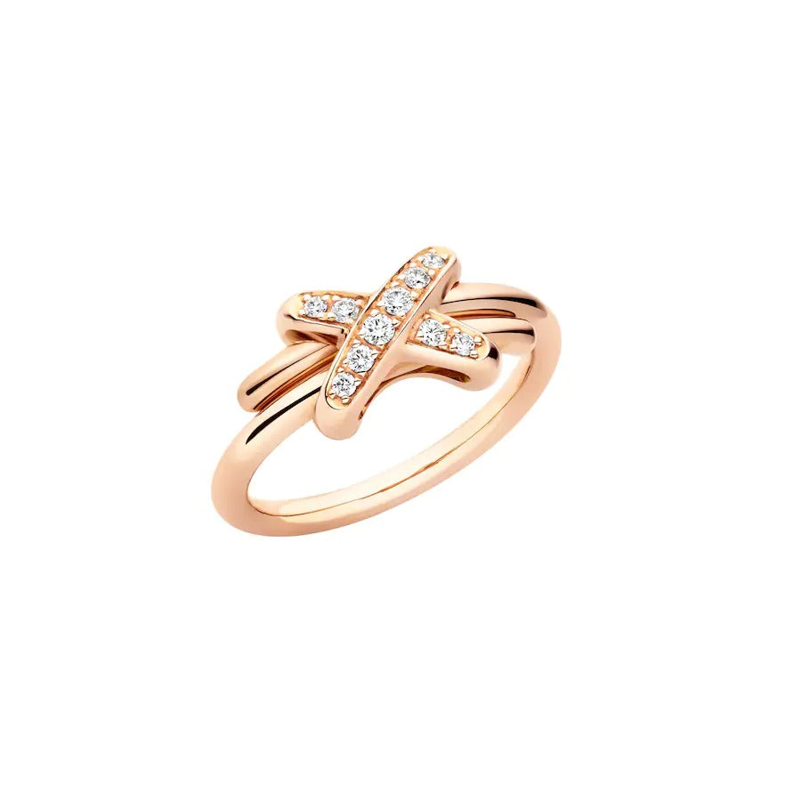 „Dream“ JEUX DE PINK GOLD DIAMONDRING