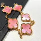 [Dream]Neue ROSA PERLMUTT-ARMBANDKOLLEKTION MIT KLEEBÄTTERN (5 MOTIVE)