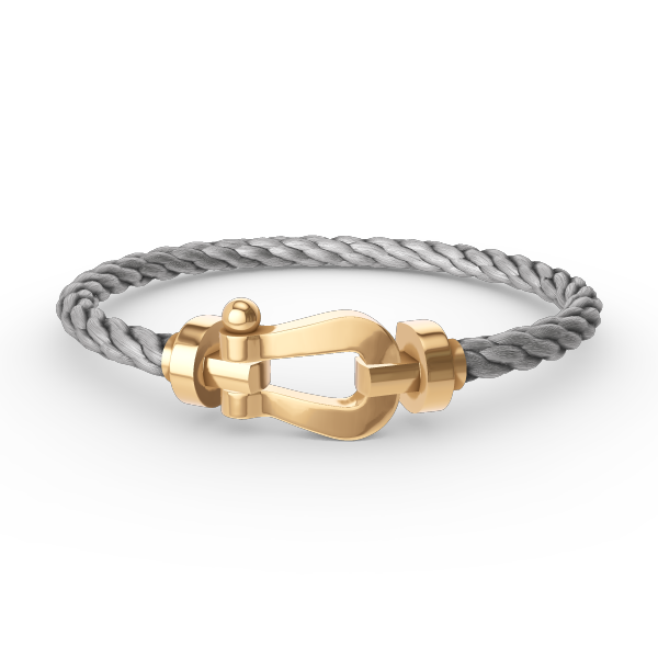 „Dream“-ARMBAND GROSSES HUFEISEN OHNE DIAMANT GOLD