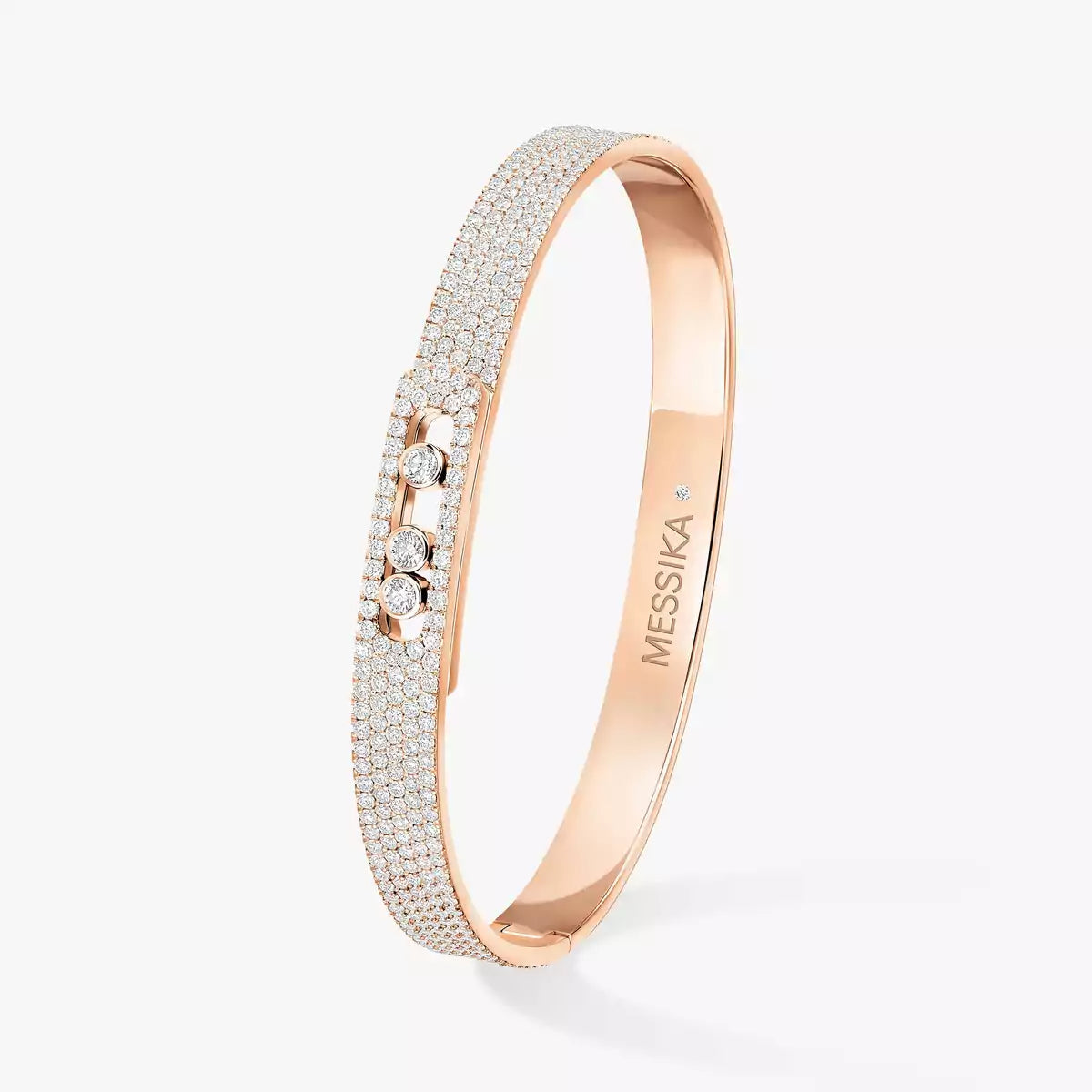 [Dream ]Move Noa Full Pav茅 Diamond Bangle Bracelet