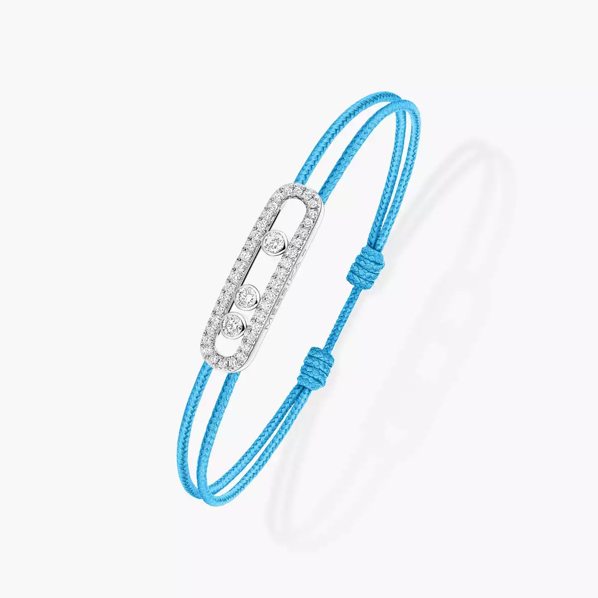 [Dream ]Messika Care(s) pink cord pav茅 bracelet