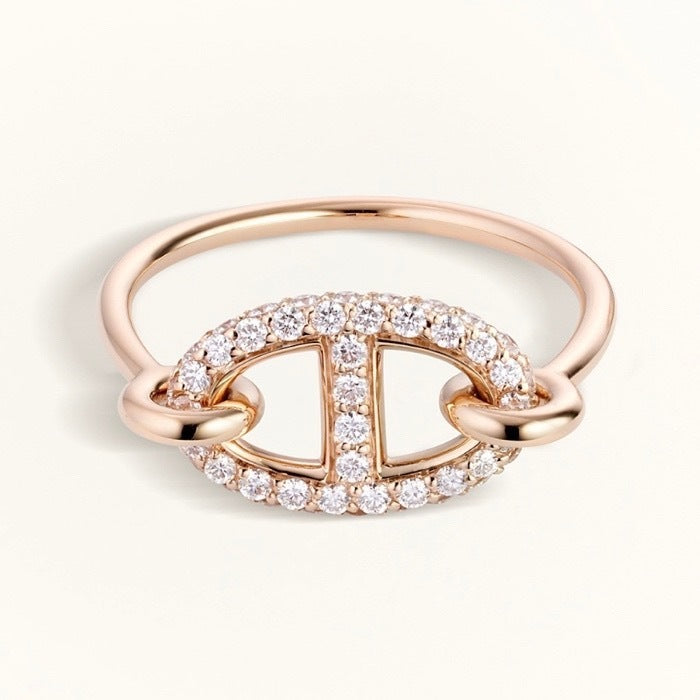 "Dream"-RONDE KLEINER DIAMANTENRING
