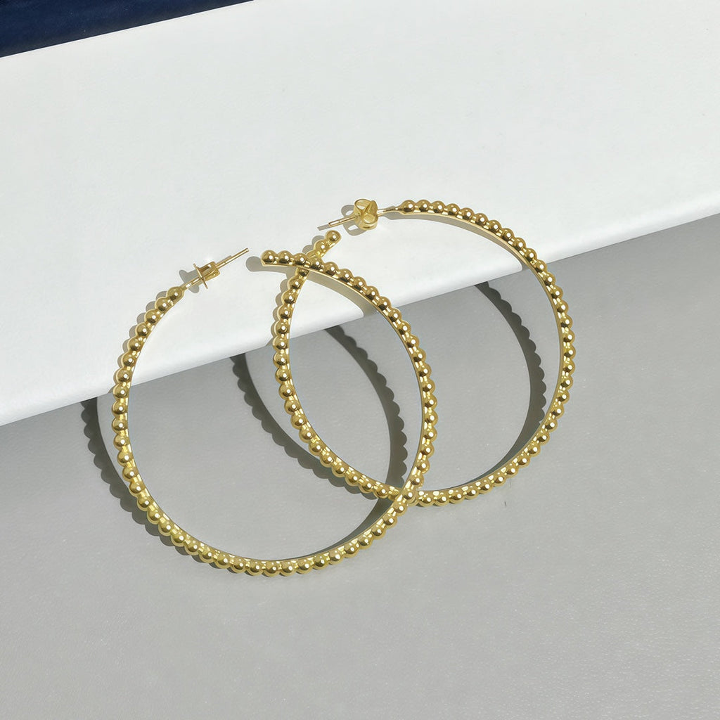 [Dream JURI] SMOOTH BEAD STUD EARRINGS