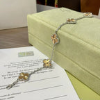 [Dream]New  CLOVER 5 MOTIF LASER BRACELET COLLECTION