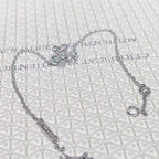¡®Dream¡¯FRIVOLE SILVER BLUMEN DIAMANTARMREIF