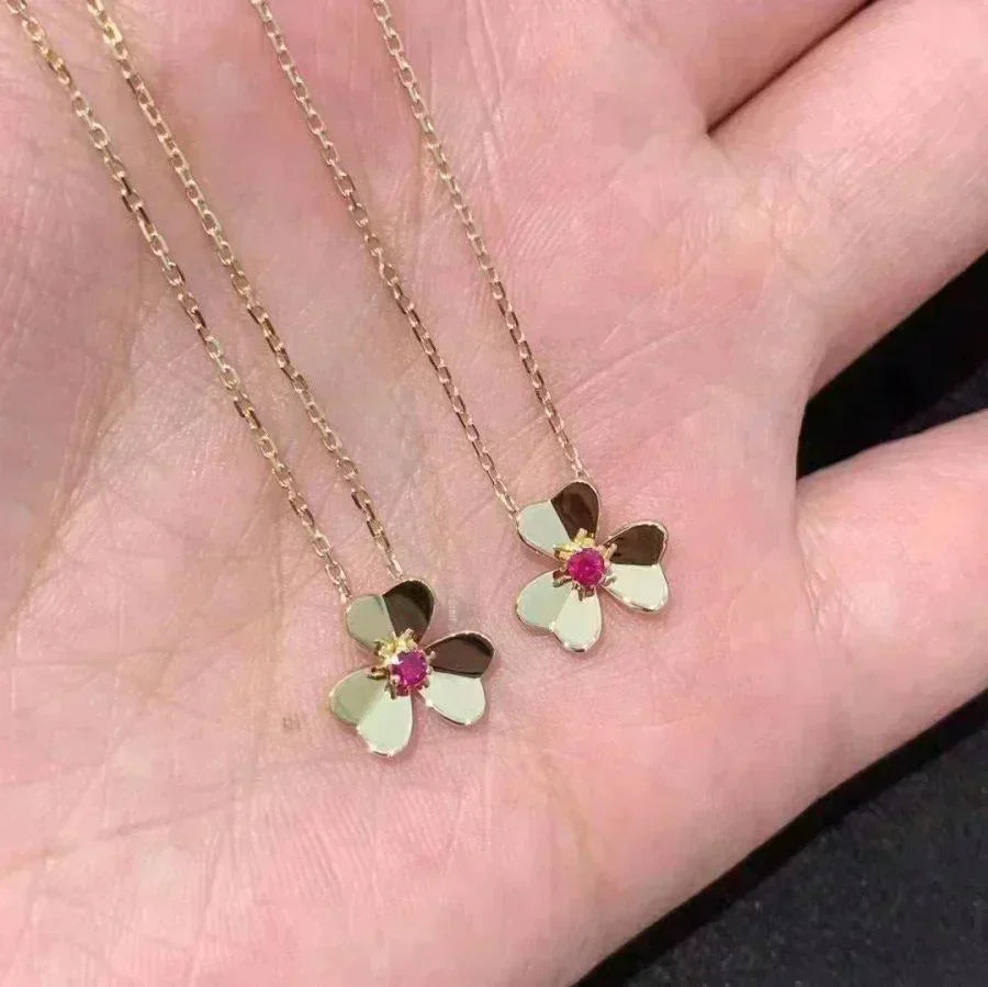 „Dream“ FRIVOLE GOLD BLUMENHALSKETTE