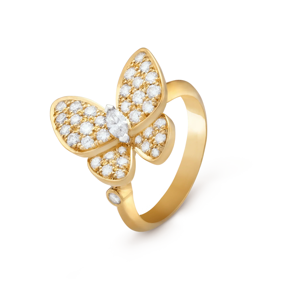 „Traum“ BUTTERFLY DIAMANTENRING