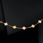 [Dream]Neue ROSA PERLMUTT-ARMBANDKOLLEKTION MIT KLEEBÄTTERN (5 MOTIVE)