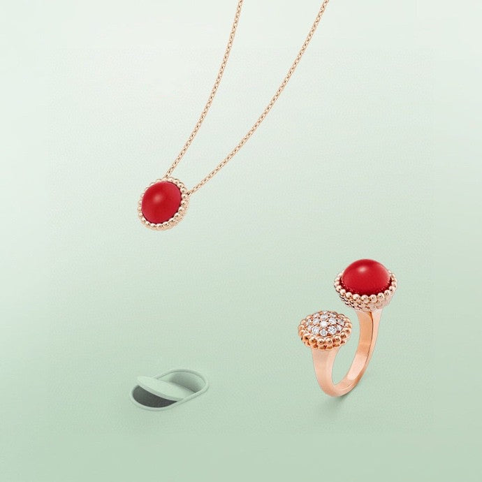 ¡®Dream¡¯PERLEE COULEURS DIAMOND ROSE GOLD ZWISCHEN DEN FINGERN RING