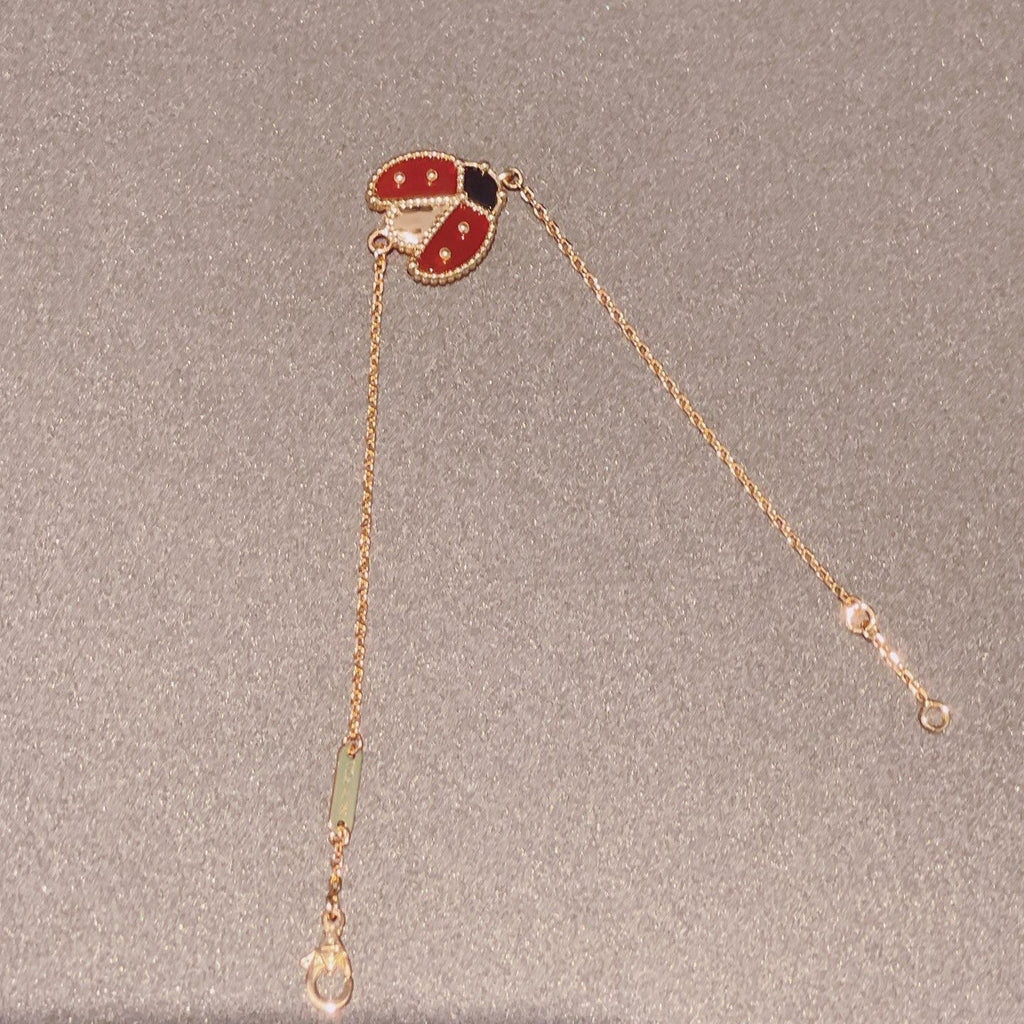 ¡®Dream¡¯LUCKY SPRING 1 MOTIF PINK GOLD BRACELET