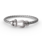„Dream“FORCE GROSSES HUFEISEN OHNE DIAMANT ARMBAND SILBER