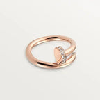 „Dream“-JUSTE-Ring, 2,65 mm, Roségold, Diamant